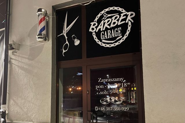 Barber Garage — barbershop w Krakowie