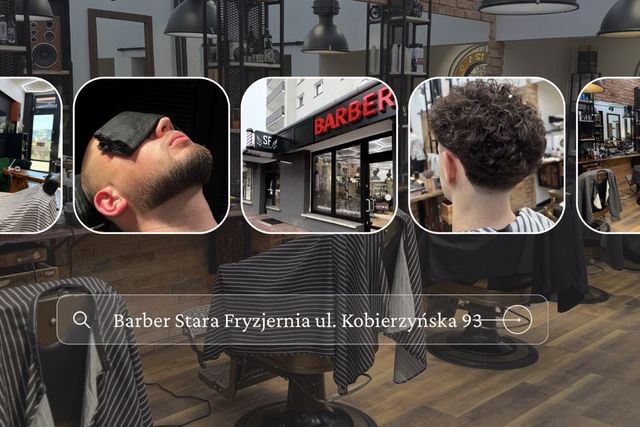BARBER  STARA FRYZJERNIA KOBIERZYNSKA 93 — barbershop w Krakowie