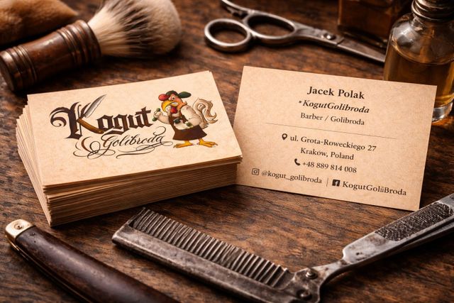 Kogutgolibroda — barbershop w Krakowie
