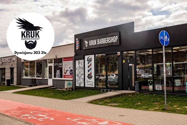 KRUK BARBERSHOP Dywizjonu 303 31E (od strony Andersa)